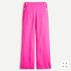 J.Crew Wide Leg Sailor Pant